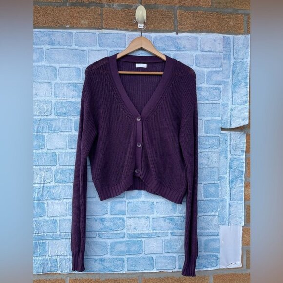 SABLYN Tati Cardigan in purple size large - Picture 7 of 14